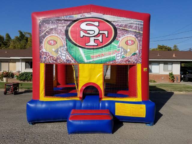 San Francisco 49ers Bounce House – Bouncing Off The Walls